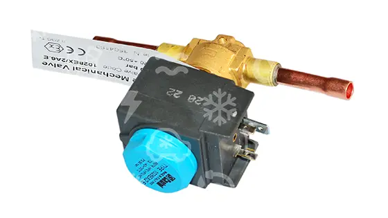 ventil solenoid Castel R290, NC, pájecí 1/4